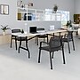 Staples 8' x 29" Heavy Duty Plastic Folding Table, White Granite (79133)~#|#~ABC251DE-29CF-459F-A0D852EC45E7B50B_sc7