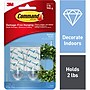 Command Medium Oval Hooks, 2 lb., 2/Pack (17091CLR-ES)~#|#~ABC474FE-1C0F-4EAC-A85E151314A70A8E_sc7