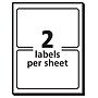 Avery "Hello My Name Is" Name Badge Labels, 2 1/3" x 3 3/8", White with Red Hello, 100 Labels Per Pack (5140)~#|#~ABC6C4B7-20CB-4F0D-AC2822797E3CD8CC_sc7