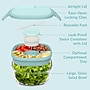 bentgo All-in-One Salad Container, 5-Compartment, Coastal Seaglass, 61 oz. (BGLASSAL-COS)~#|#~ABC9E0B6-7190-44E2-950F32A04C231B6F_sc7