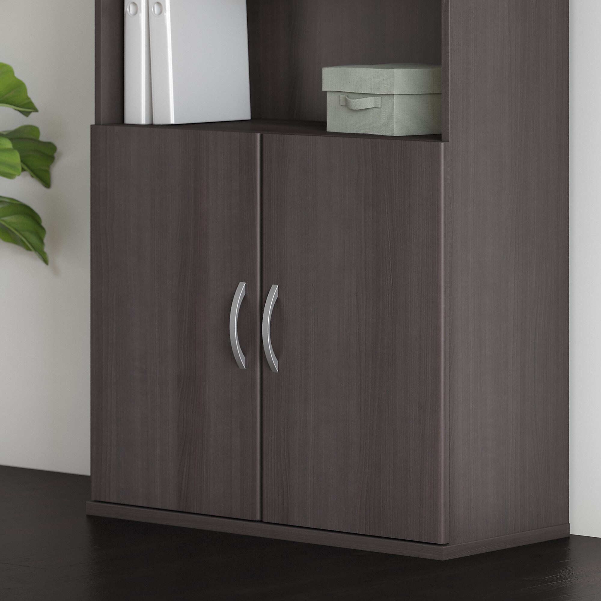 Bush Business Furniture Studio C Bookcase Door Kit, Storm Gray (SCB236SG) Sansujyuku sansujyuku.com