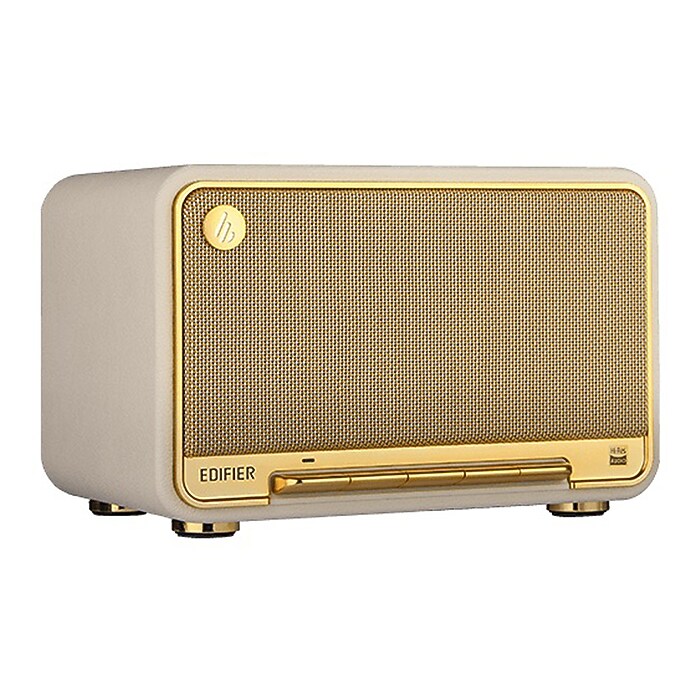 Edifier D32 EEC4007774 60W Indoor Desktop Speaker, Ivory | Staples