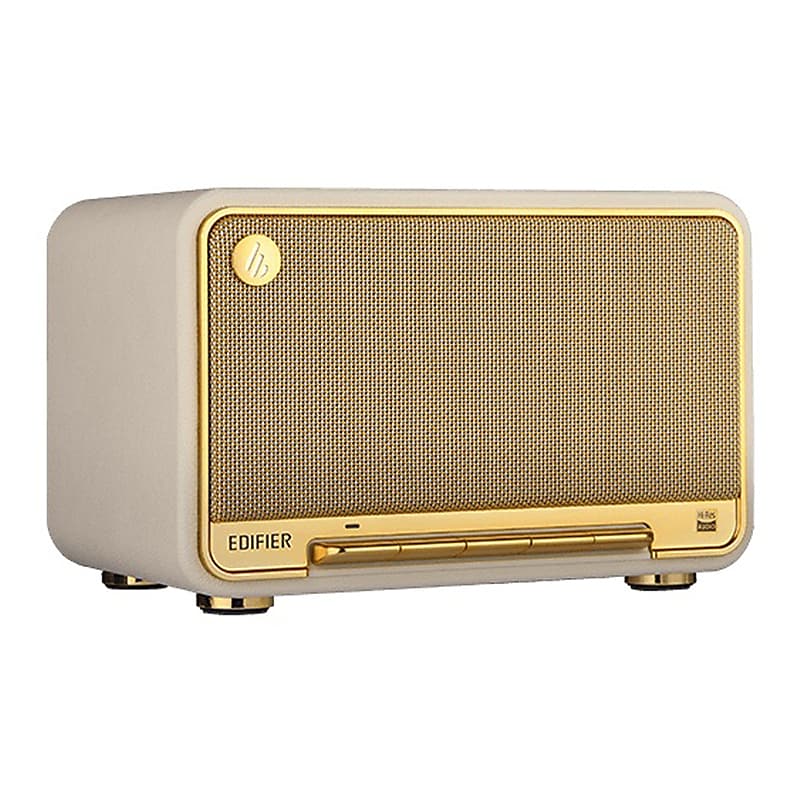 Edifier D32 EEC4007774 60W Indoor Desktop Speaker, Ivory image 1