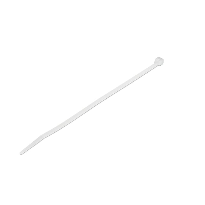 StarTech 8" Nylon Cable Ties, White 1000/Pack (CV200K) image 1