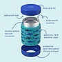 bentgo Kids Stainless Steel Insulated Food Jar, Shark, 11.2 oz. (BGKDJAR-SHK)~#|#~ABE0BE43-D2EC-4885-B40AECBD6D8787F4_sc7