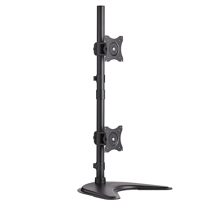 Tripp Lite Dual Vertical Flat-Screen Desk Stand/Clamp Mount, Up to 27" (DDR1527SDC) image 1