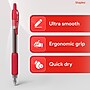 Staples ProGel™ Retractable Gel Pen, Fine Point, 0.7mm, Red Ink, Dozen (ST62585)~#|#~ABE4F1F9-A778-42EC-A02B2F6F2124A103_sc7