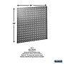 Triton Products LocBoard Stainless Steel Pegboards with 46 pc. LocHook Assortment (LB1-SKit)~#|#~ABE7567F-1321-41A2-849F5AAACC702A46_sc7
