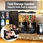 Mind Reader Food Storage Dispenser, Black (CEREALD2-BLK)~#|#~ABF244C2-6367-4D13-B4ABDEE0A888B35F_sc7