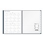 2026 Blue Sky Solid Steel 11" x 8.5" Weekly & Monthly Personal Organizer, Plastic Cover, Blue (158002)~#|#~ABF81282-BAAD-46AD-A867FA666E065D5F_sc7