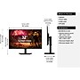 Samsung Odyssey G5 G50F QHD 32" 180Hz LCD G-Sync Compatible Gaming Monitor, HDR, Black (LS32FG502ENXZA)~#|#~ABF9614D-1861-4ED1-885B29BFA2962D62_sc7