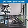 Mount-It! 47" W Manual Adjustable Standing Desk Converter with Dual Monitor Mount, Black (MI-8052)~#|#~ABFA56AB-0203-4F47-8512027A1641BCD0_sc7
