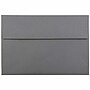 JAM Paper A8 Booklet Envelope 5 1/2" x 8 1/8", Dark Grey, 100/Pack (36396435d)~#|#~ABFA9D82-125E-4583-BA1B368A6DED3964_sc7