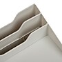 Mind Reader 5-Compartment Plastic Desk Tray, Beige (ANCHBOX5-BEI)~#|#~AC027422-CC78-402A-B30D8286121EC1A7_sc7