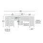 Sauder August Hill 59"W L-Shaped Home Office Desk, Mystic Oak (430757)~#|#~AC0558B2-65A1-4AE7-AF0F102D7BB7DF6B_sc7