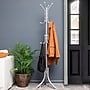 Mind Reader Freestanding Coat Rack, Silver, Metal (COATRACK11-SIL)~#|#~AC0BB94D-8777-4DE4-9CFE68F7B8D09394_sc7
