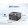 Emerson Home Theater Portable LCD Projector with Built-In DVD Player and Projector Screen, Black (EVP-2503C)~#|#~AC0CE758-BCFF-400B-A38281DF23E54A18_sc7