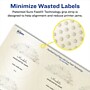 Avery Pearlized Ivory Burst Multipurpose Labels, 1.75", Ivory, 200/Pack (94607)~#|#~AC0F3B6A-5821-407A-B0000069DE6DA90C_sc7