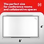 TRU RED™ Magnetic Porcelain Dry Erase Board, Gunmetal Frame, 8' x 4' (TR61188)~#|#~AC1382AA-AFA6-41BB-82E14B1D2B07A6F2_sc7