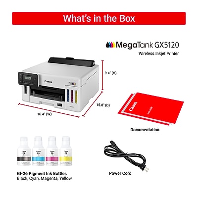 Canon MegaTank Maxify GX5120 - Thumbnail 5