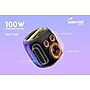 Worryfree Gadgets Party 500 Wireless Bluetooth Portable Speaker, Water Resistant, Gray (WPB500-GRY)~#|#~AC1E8C15-B4CD-43C9-BE65153BDC864825_sc7