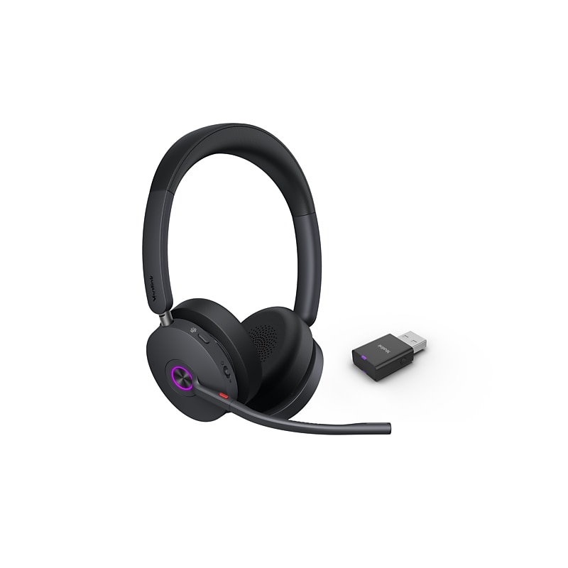 YeaLink WH68 Hybrid USB-A/USB-C Bluetooth Stereo Phone & Computer Headset, MT Certified image 1