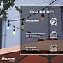 Bulbrite Solana 36-foot Smart String Light Kit with Shatter Resistant RGB Color Changing LED Light Bulbs (814361)~#|#~AC2170DF-7659-4837-9B351F7804E2FE30_sc7
