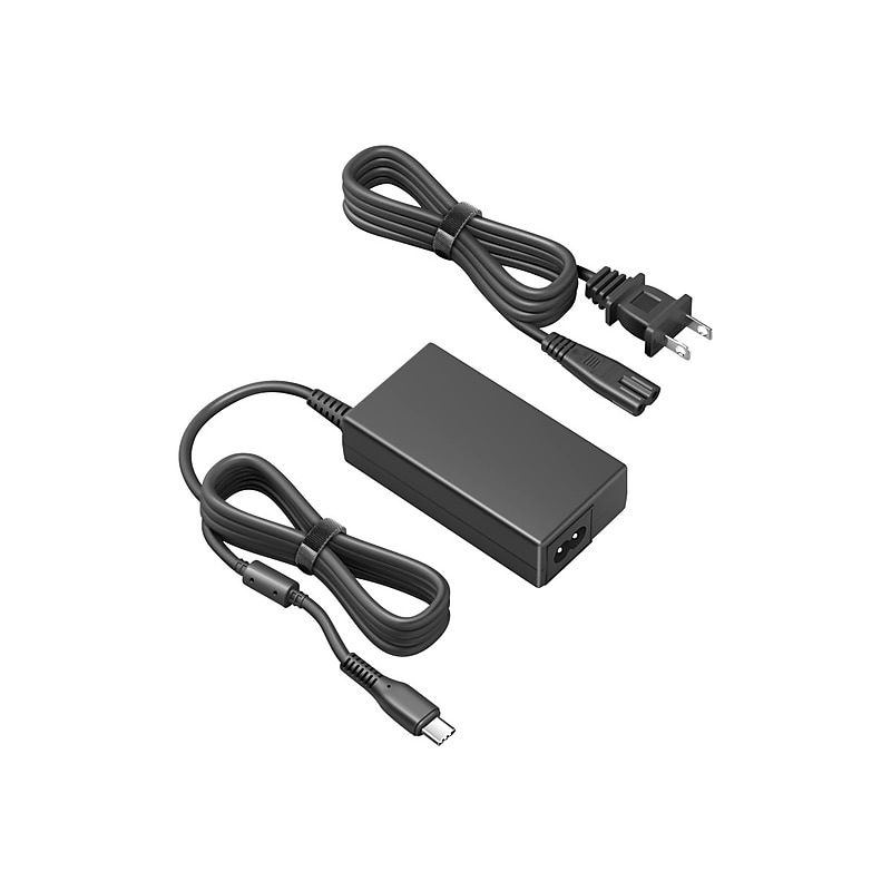 BTI 65W Power Adapter for Dell Chromebook 13 3380 Laptop, Black (492-BCBI-BTI) image 1