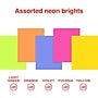 Staples 65 lb. Cardstock Paper, 8.5" x 11", Neon Assorted, 100 Sheets/Pack (98107)~#|#~AC2BE3B3-006C-4E56-80FCF3F7BE472D08_sc7