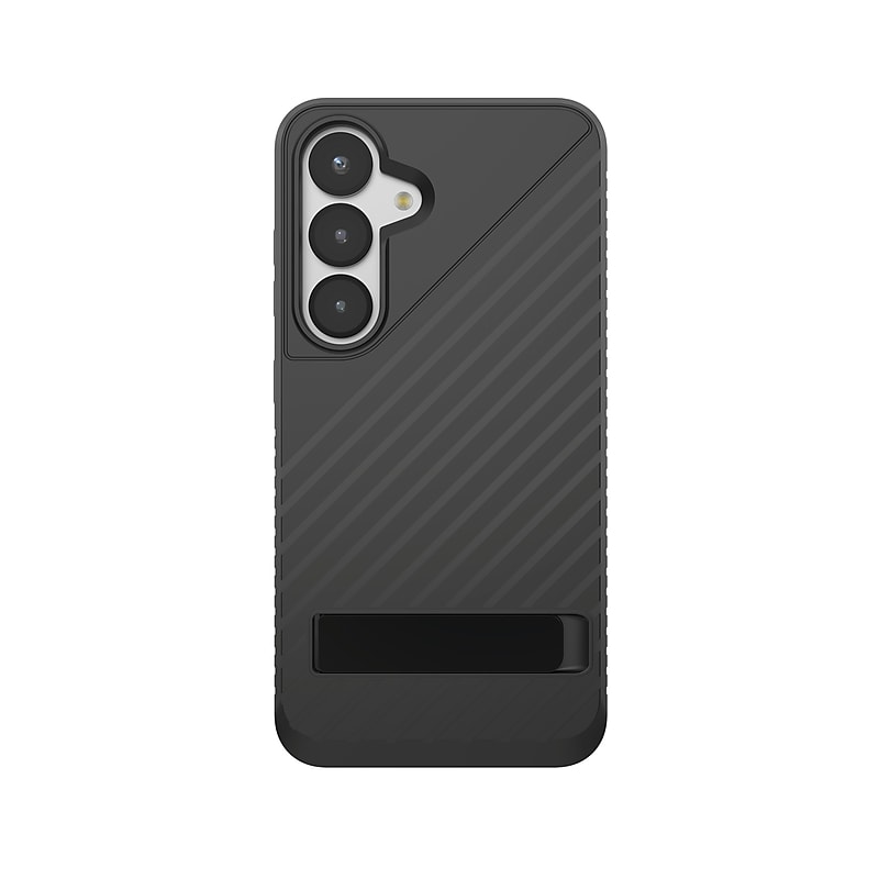 Zagg Denali KS Rugged Case for Samsung Galaxy S25, Shock Absorbing, Black (702317411) image 1