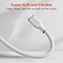HyperGear Flexi Pro USB-C to Lightning Soft-Touch Silicone Fast Charge and Sync Cable, 10 ft., White (16007)~#|#~AC2F24D0-96BD-46C7-A89C4C7641E51081_sc7