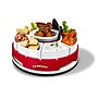 Nostalgia Game Day Lazy Susan 0.5-Quart Server & Thermal Pot, Red/White (GDLSAS8RDSL)~#|#~AC2F4CCB-1D09-4F8E-B9A960B9ADF24863_sc7