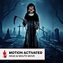 Haunted Hill Farm 8.5' Tall Motion-Activated Ginormous Reaper (HHGINORMRPR-3FLSA)~#|#~AC302491-0F6F-4322-AA0762355E069726_sc7