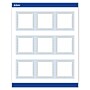 Avery Gold Dots with Blue Border Matte Blank Card, White, 90/Pack (S00-DMK)~#|#~AC386706-9A02-4391-BF8581025AF946E5_sc7
