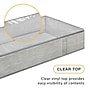 Whitmor Underbed Storage Bag, Gray (5455-75)~#|#~AC3BEBEA-14A5-42C4-B741E7B4F422EE37_sc7
