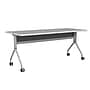 Safco Rumba Training Room Table, 30" x 72", Fashion Gray (RBA7230FLSLFNGY)~#|#~AC3DA9EB-8BF2-48C9-B477334B80045F5C_sc7