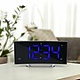 La Crosse Technology Curved Blue LED Atomic Dual Alarm Clock, 1.8 Inch (617-249)~#|#~AC3E714D-31D6-4E2A-A120E69012AD9BE0_sc7