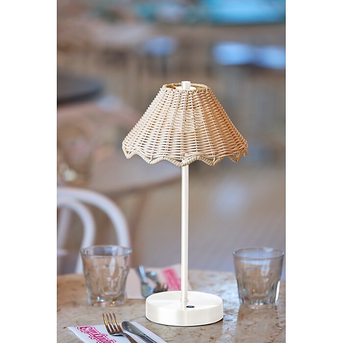 Adesso Stevie LED Table Lamp White 4082 02 Staples