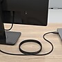 Staples TECH 10 ft. USB-A to USB-B 2.0 Cable, Male to Male, Black (ST62443)~#|#~AC4A45F0-9020-4B40-BEEB42A5430921DB_sc7