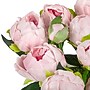 National Tree Company 10" Light Pink Peony Flower Bouquet in White Basket (MT81-06126GPW-1)~#|#~AC4B1053-AE10-43C7-84FF1ED0764A36D4_sc7