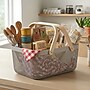 Simplify Large Mesh Storage Basket with Wooden Handle, Stone (30063-STONE-ST)~#|#~AC4E8ADA-A352-4DF1-BB67DDE8A41044D9_sc7