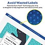 Avery Laser/Inkjet Multipurpose Rectangle Labels, 3.33" x 4", Clear, 300 Labels/Box (94215)~#|#~AC57BE41-995A-44CC-A56441682F3F43DC_sc7