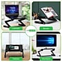 WorkEZ Best 16.5" x 11" Aluminum Laptop Stand, Black (WEBLS-b)~#|#~AC5B2628-F2B4-436B-A30BB59CD14861DF_sc7