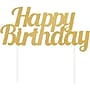 Creative Converting Golden Wishes Birthday Decor Kit, Black/Gold, 6/Pack (DTC9506E1A)~#|#~AC6226CE-BEA2-4E73-842F67E3C37AEE78_sc7