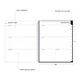 2025-2026 Blue Sky Moment 8.5" x 11" Weekly & Monthly Planner, Plastic Cover, Blue (148325)~#|#~AC6B33C4-A7E8-4EE9-95B4445BFEC560FF_sc7