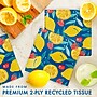 Say Hooray! Fresh Fruits Summer Disposable Paper Plates and Napkins Set, 48/Pack (DTC9631E2G)~#|#~AC6B8A7D-060E-4EF8-9B70C355E77F27E6_sc7