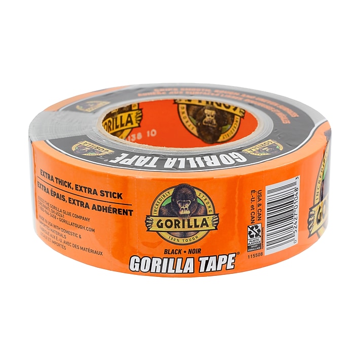 Ruban Adhésif Extra Fort Gorilla Tape - 48mm X 11m Noir - Neuf