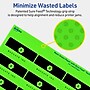 Avery Laser/Inkjet Multipurpose Rectangle Labels, 1-1/4" x 2-3/8", Neon Green, 720/Pack (94227)~#|#~AC6EB07A-E96B-4319-8F81276A37CA4BBC_sc7