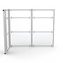 VersaDesk WorkNest 66"H x 79.5"W L-Shaped Cubicle Panel Workstation, White (WNCL-7248-W)~#|#~AC711F60-A352-4234-AA6F362D79D2F642_sc7