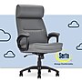 Serta Comfort Big & Tall Ergonomic Bonded Leather Swivel Executive Chair, Gray (CHR10131C)~#|#~AC7D326B-6029-4748-BED183DB1C7F0E70_sc7